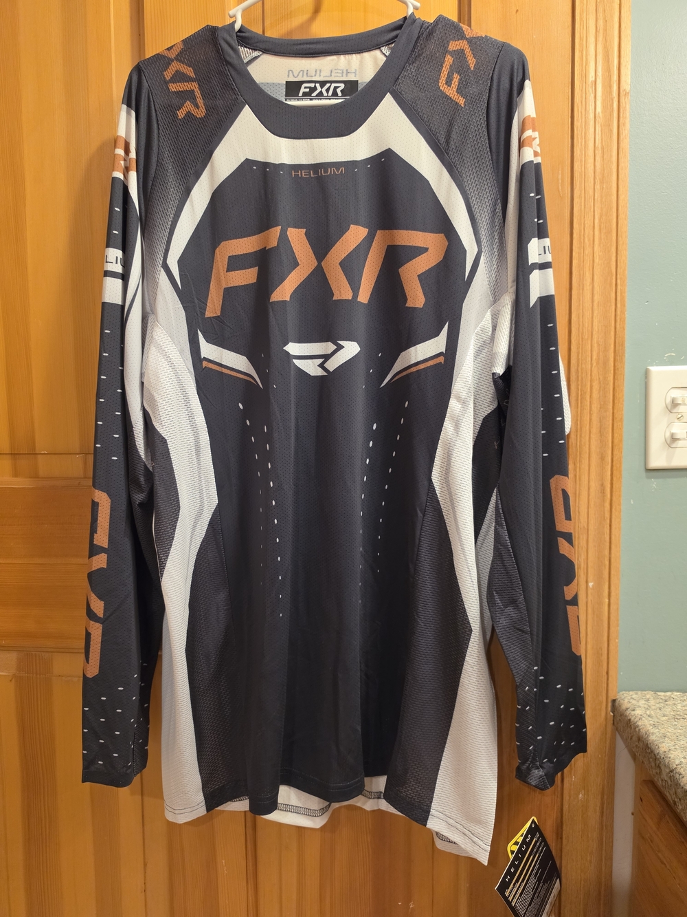 Men’s Black and Gold FXR Helium Jersey